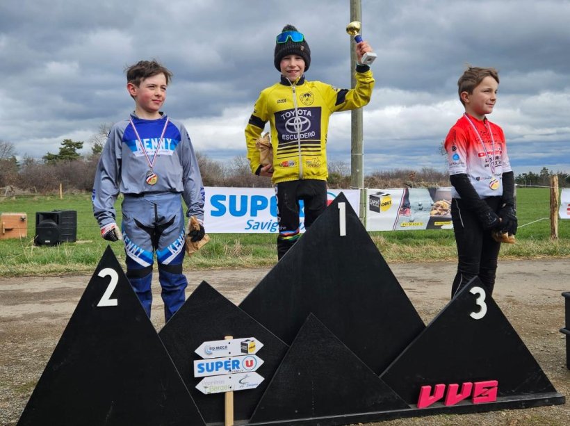 Victoire d'Alban en U11 pour le Vélo Club du Velay