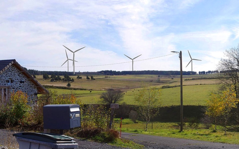 Certaines habitations seront proches des éoliennes de 150 mètres de hauteur.