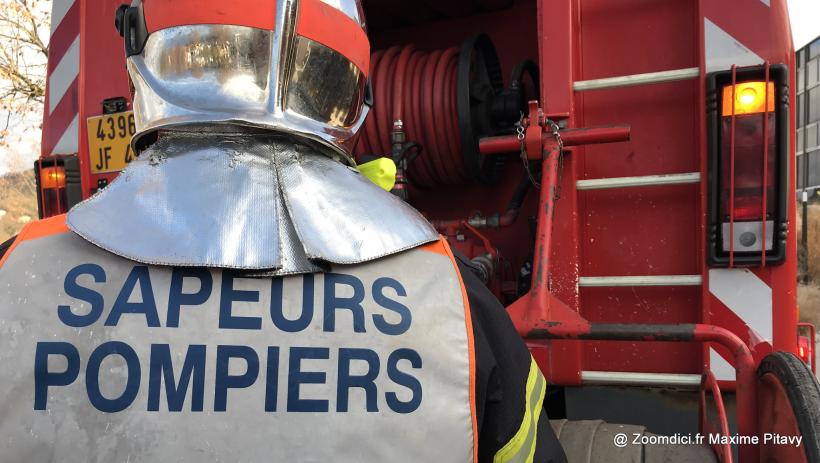 Le feu était éteint avant l’arrivée des secours. 