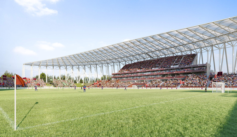 Travaux Stade Gabriel-Montpied