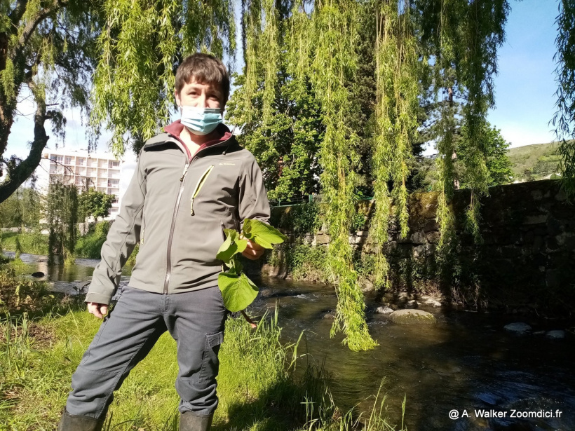 Jean-Michel Chapat est technicien de rivière de l’Epage Loire – Lignon