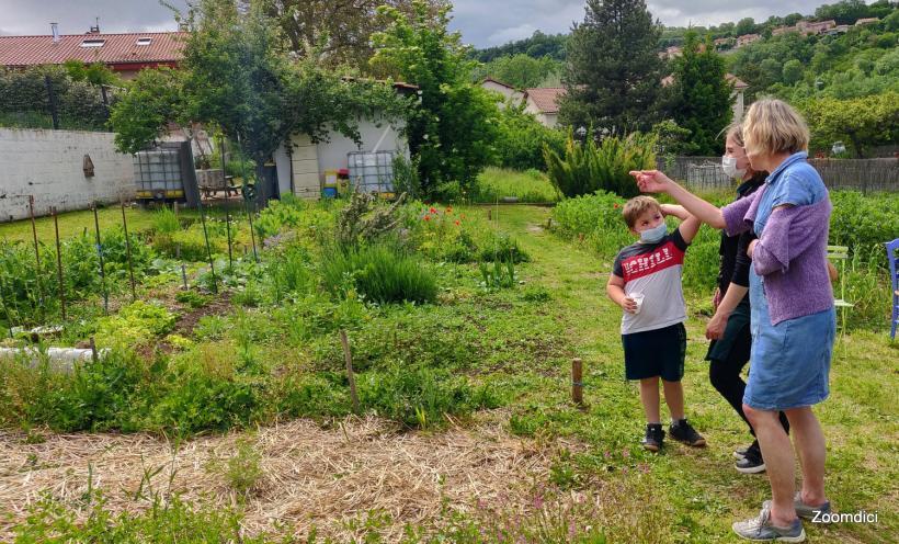 Le jardin associatif des Sokokis à Vals a ouvert ses portes aux visiteurs.