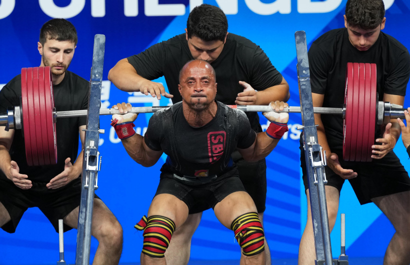 Hassan El Belghiti en pleine puissance aux World Games en Chine, 12ème du nom.