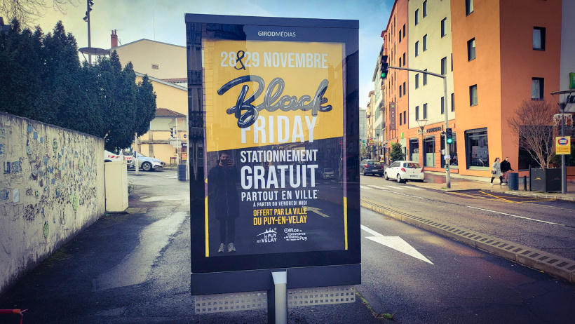 Parking gratuit pour le Black Friday