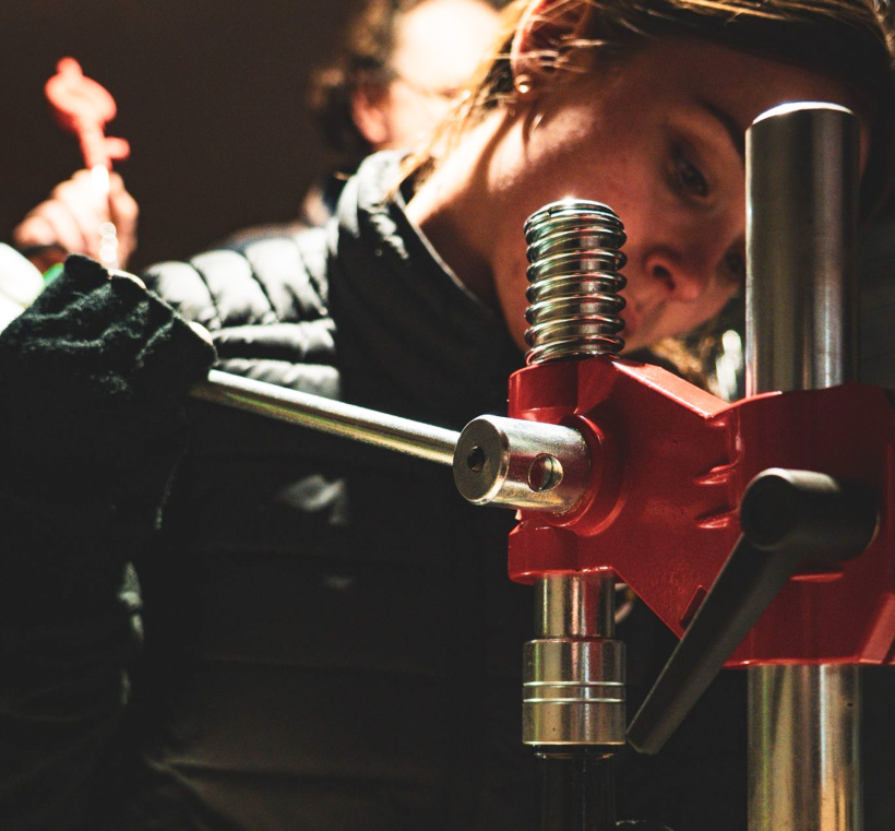 Les bouteilles sont encapsulées