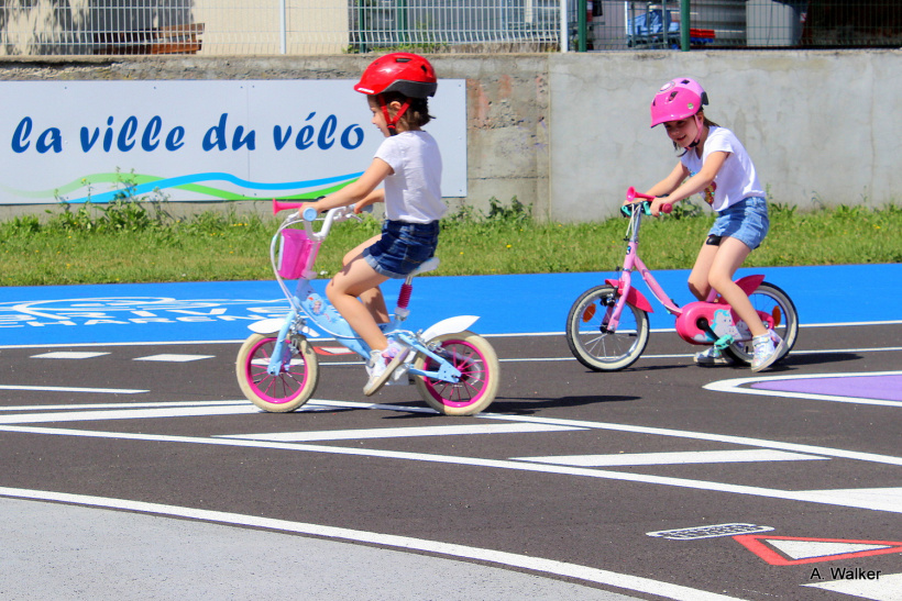 Brives-Charensac s'est doté d'un parcours d'apprentissage vélo en 2020.