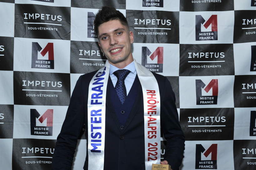 Melvin Segur Mister France Rhône-Alpes 2022