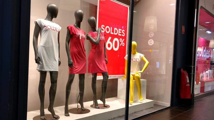 Les soldes d'hiver se déroulent du 20 janvier au 16 février 2021.