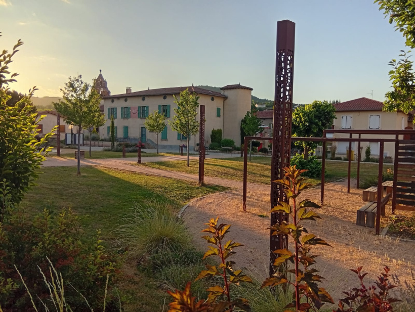 Réaménagement des espaces du centre bourg de Coubon