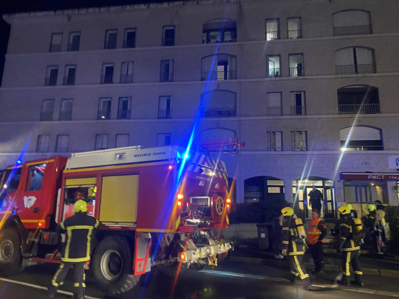 C'est au 3eme étage que l'incendie s'est déclaré. 