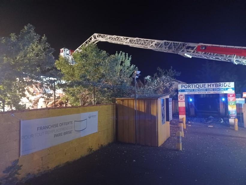 La grande échelle est intervenue cette nuit.