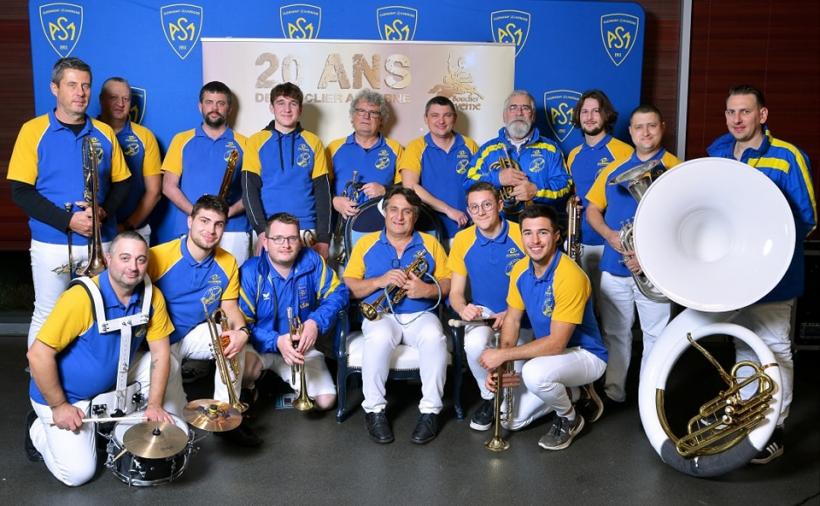 La banda de l'ASM est prête pour la Coupe du Monde.