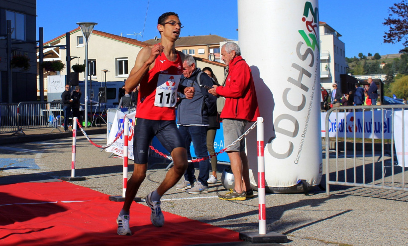 Aurélien Rivet aux 10km de Chadrac 2019.