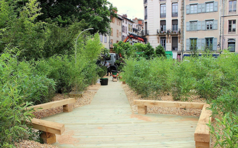 jardin éphémère le puy en velay mairie