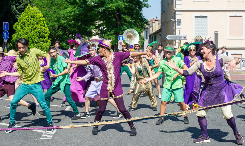 Les Po Boys Street Parade vont vibrer les rues. 