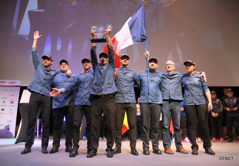 Mickael Chabanon a remporté la Coupe d'Europe de boucherie 2021 avec les Bleus.