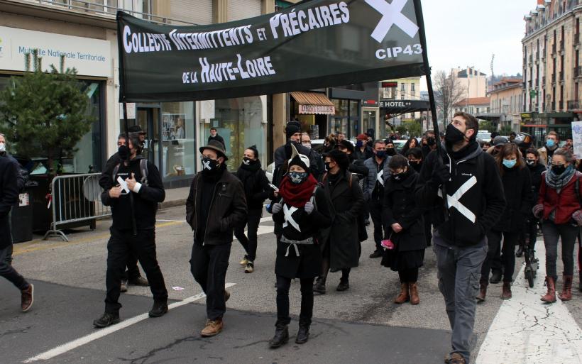 Le Collectif Intermittents et Précaires 43 est né en janvier 2021.