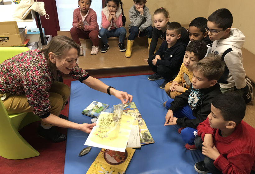 Succès pour Anne Letuffe à la bibliothèque du Puy-en-Velay. 