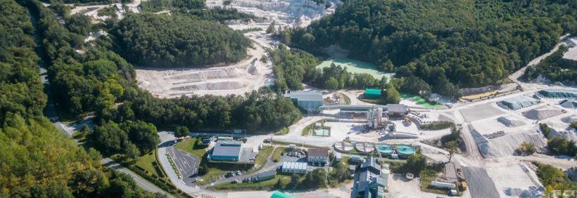 La mine Beauvoir, dans l'Allier.