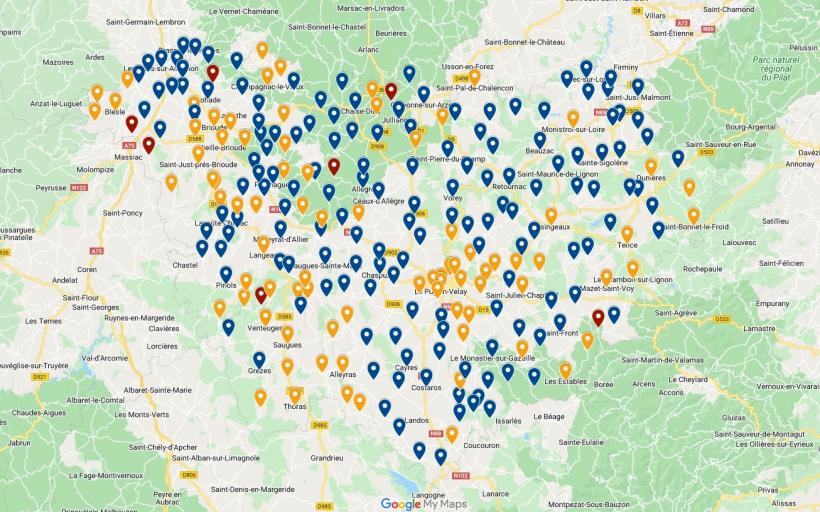 Tous les résultats pour chacune des communes en Haute-Loire concernant l'élection présidentielle 2022. 