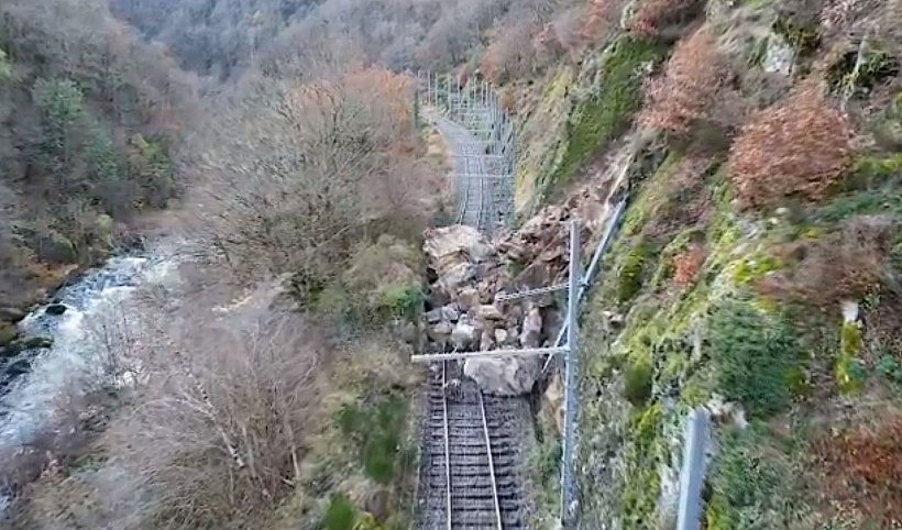 Des travaux importants sont à prévoir pour remettre en état la voie ferrée.