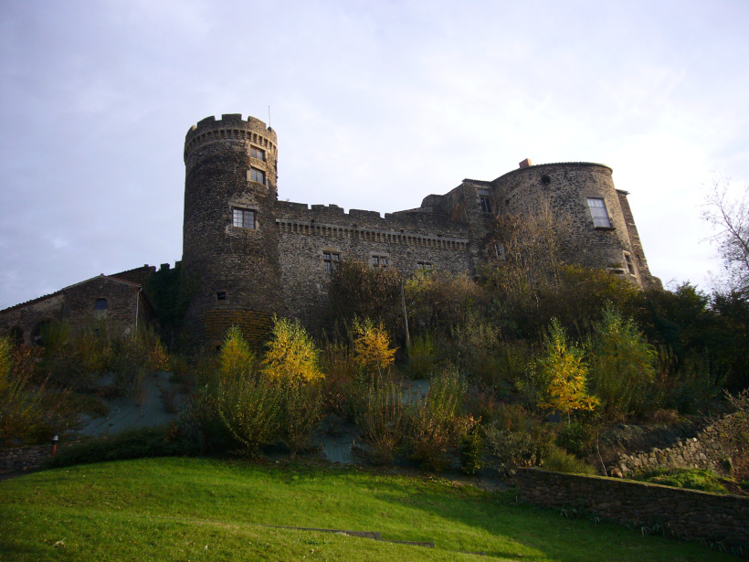 Le magnifique château de Lamothe.