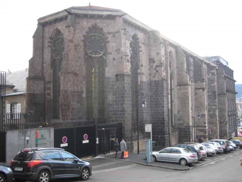 La Chapelle des Cordeliers où se tiendra l'exposition, dans le cœur de Clermont.