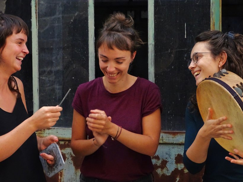 Le trio vocal "Clume", à l'affiche du festival "Lo Festenal" le 13 avril 2024