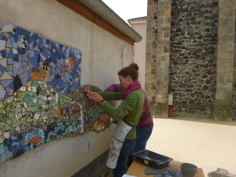 Atelier mosaïque, mercredi 1 mars, de 15h30 à 17h30, à Saint-Haon 