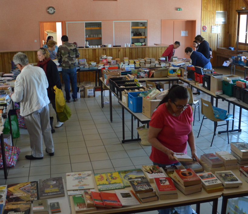 Vente de livre 2018 à Barges 