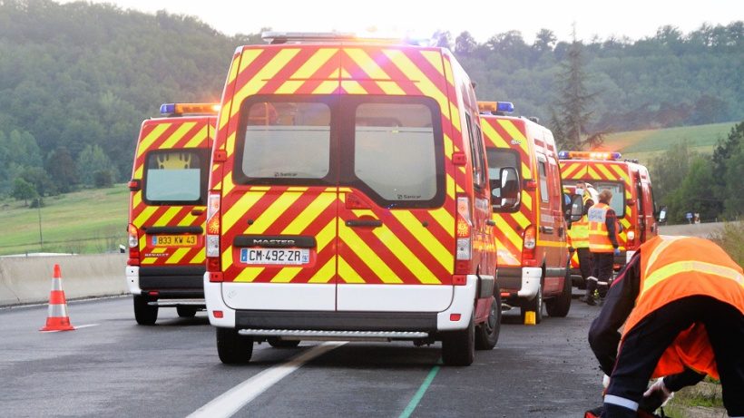Camion de sapeurs-pompiers Haute-Loire