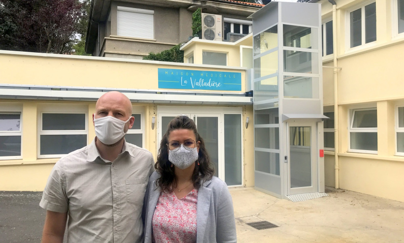 Aurélie et Julien Chenevotot ont créé la Maison médicale La Valladière.