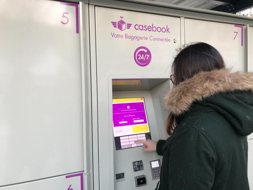 Des consignes connectées ont été installées à la place du Breuil du Puy. 