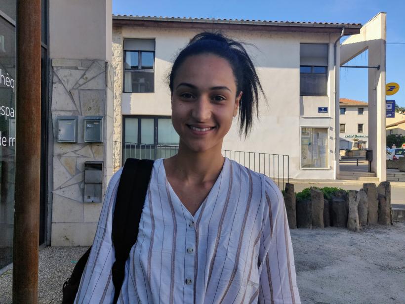Parmi les étudiants en journalisme, Ines Guiza est originaire du Chambon-sur-Lignon.