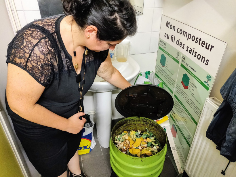 Le compost diminue de plus de 40% la taille de vos poubelles.