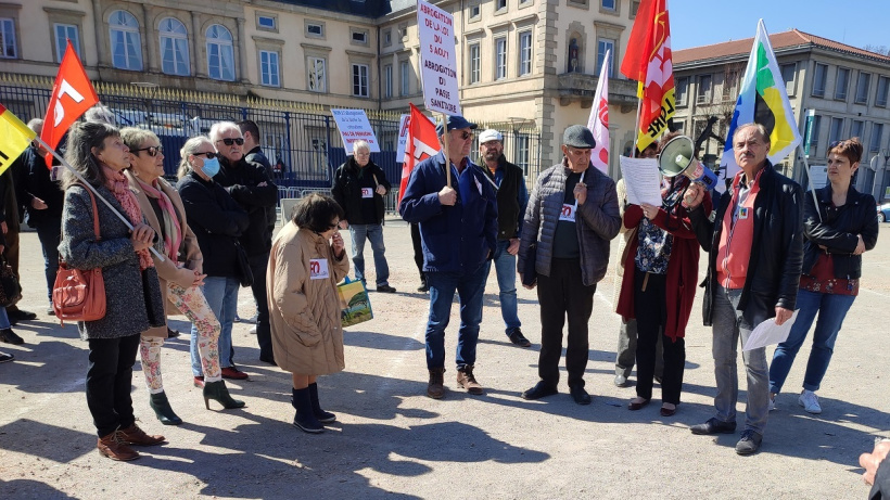 Quelque 120 retraités ont manifesté ce jeudi au Puy.