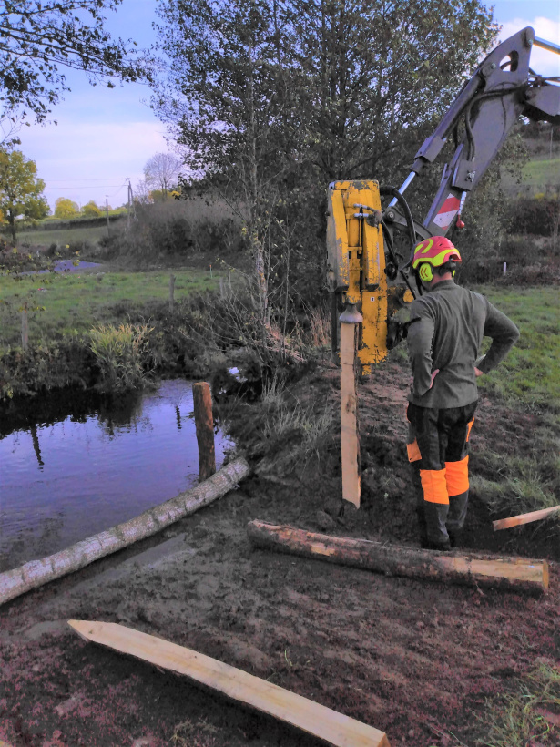 Des travaux ont été menés pour installer des abreuvoirs. 