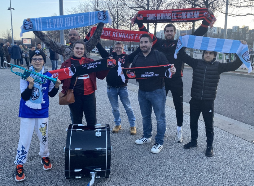 Martin et Didier : dans l'ambiance au stade avec leurs instruments