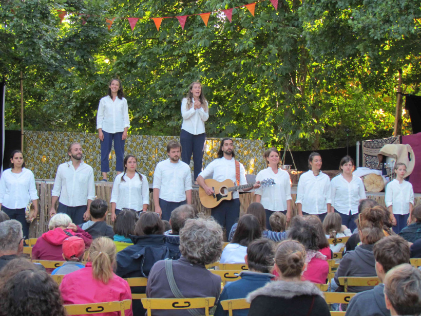 "la cité ailée", écrit et interprété par le collectif Yggdrasil