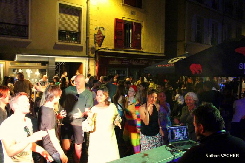 La fête de la musique 2022 dans la rue Vibert.