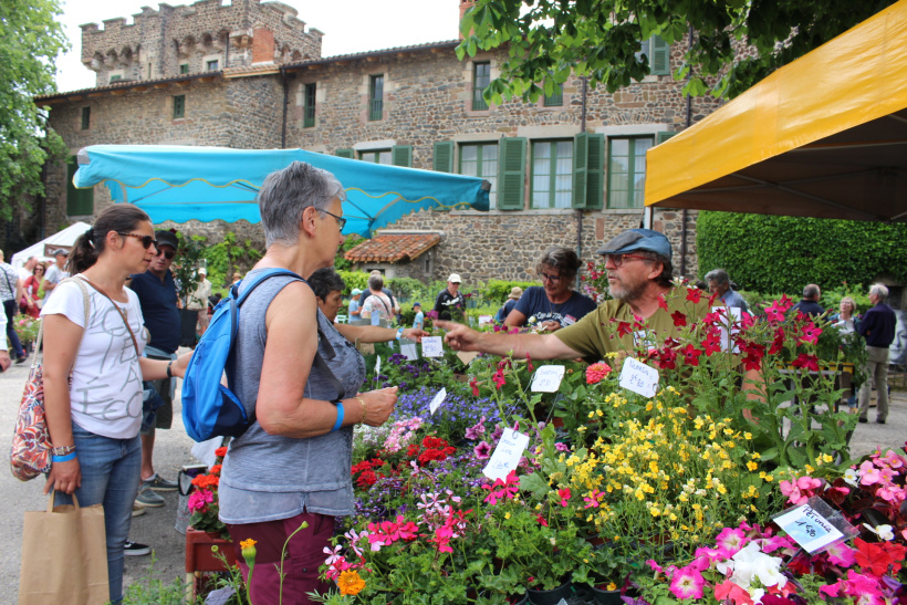 La fête des plantes a accueilli des milliers de visiteurs à Chavaniac-Lafayette les 4 et 5 juin 2022. 