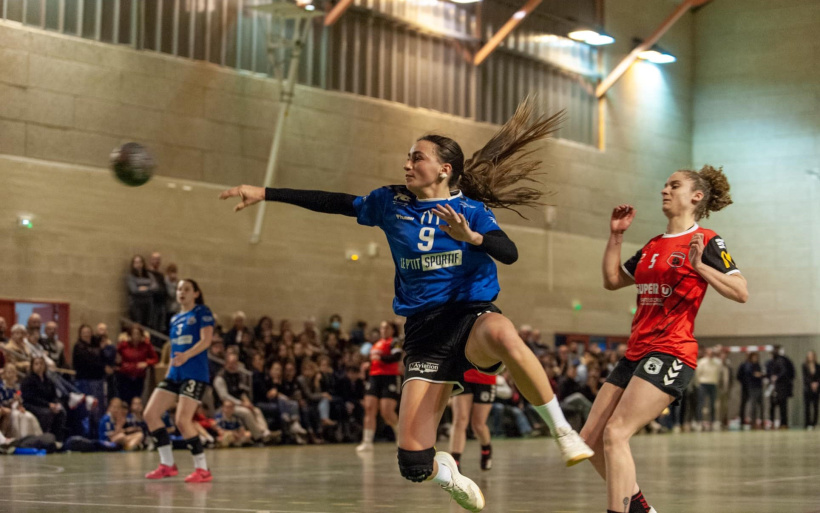 Joana Fraisse lors d'une attaque fulgurante contre le Nord Lozère.