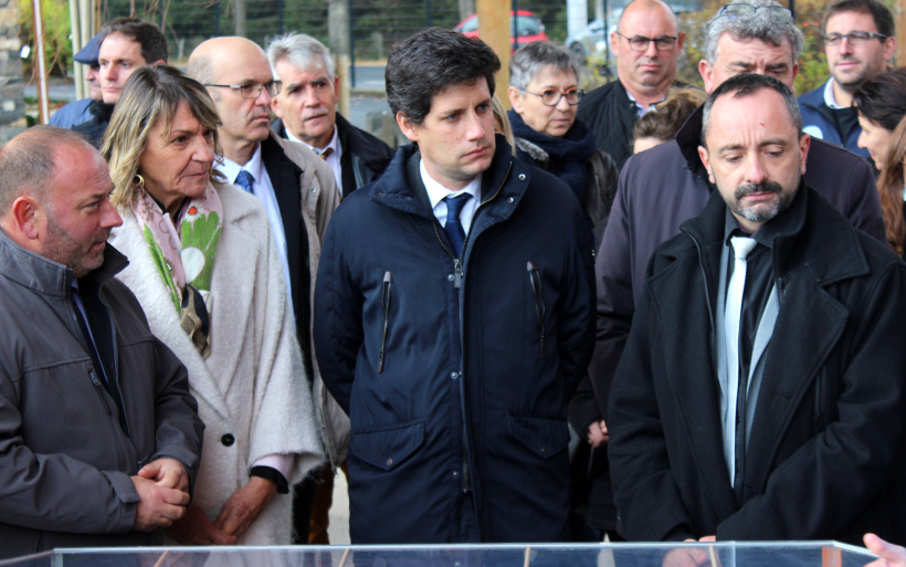 Laurent Duplomb, Isabelle Valentin, Peter Vigier, Romain Bertrand et Julien Denormandie