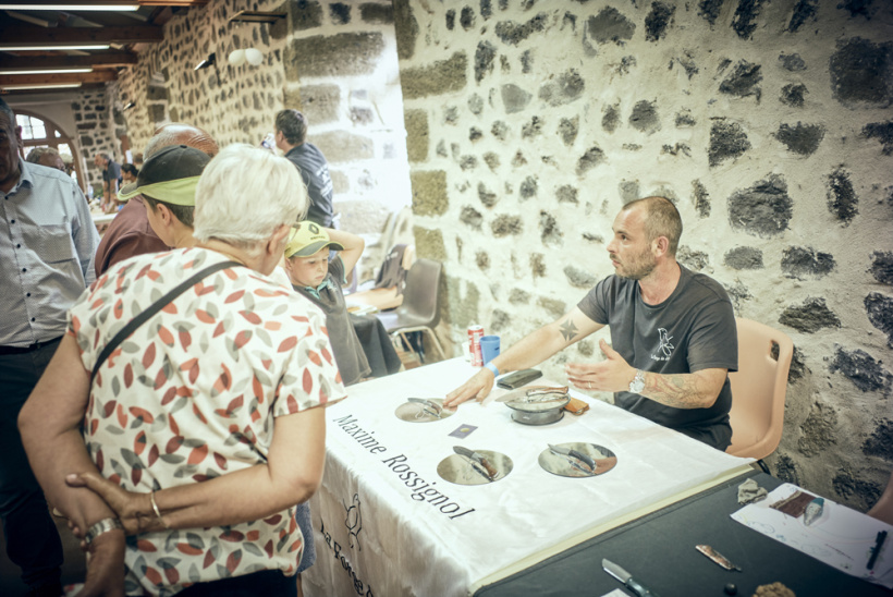 Maxime Rossignol Coutelier au Salon en 2022