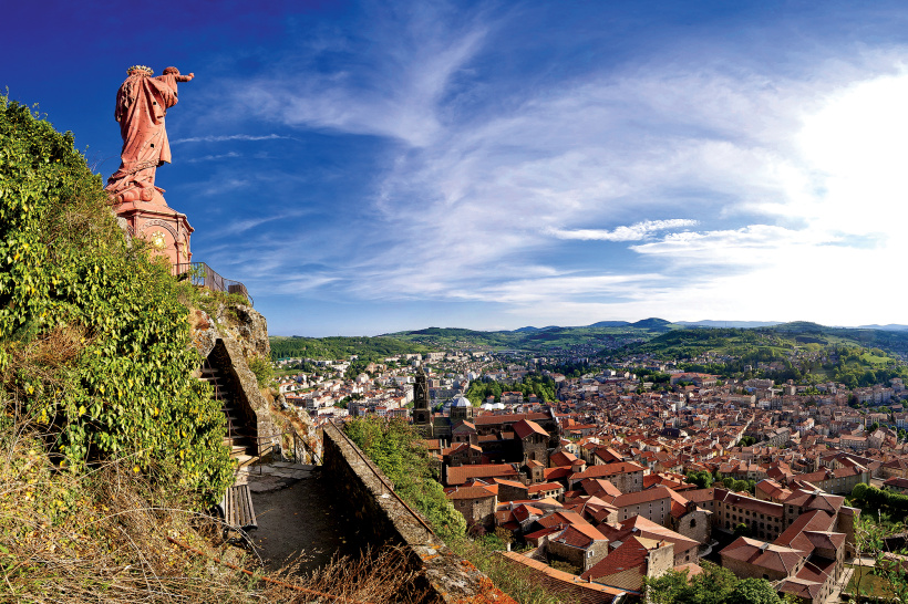 La ville du Puy-en-Velay