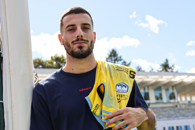 Matis Carvalho, nouveau gardien au Puy Foot 43