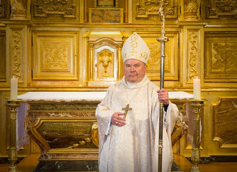 Mgr Yves Baumgarten, évêque du Puy depuis mars 2022. 