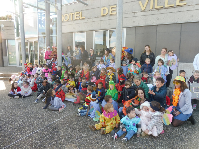 80 enfants ont envahi Chadrac pour le Carnaval