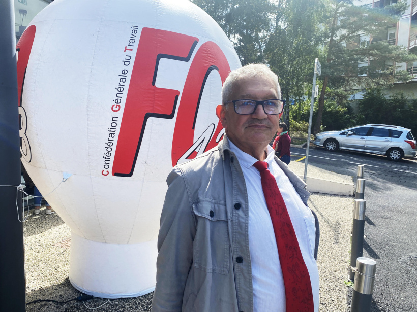Pascal Samouth, ancien secrétaire général du syndicat FO Haute-Loire.
