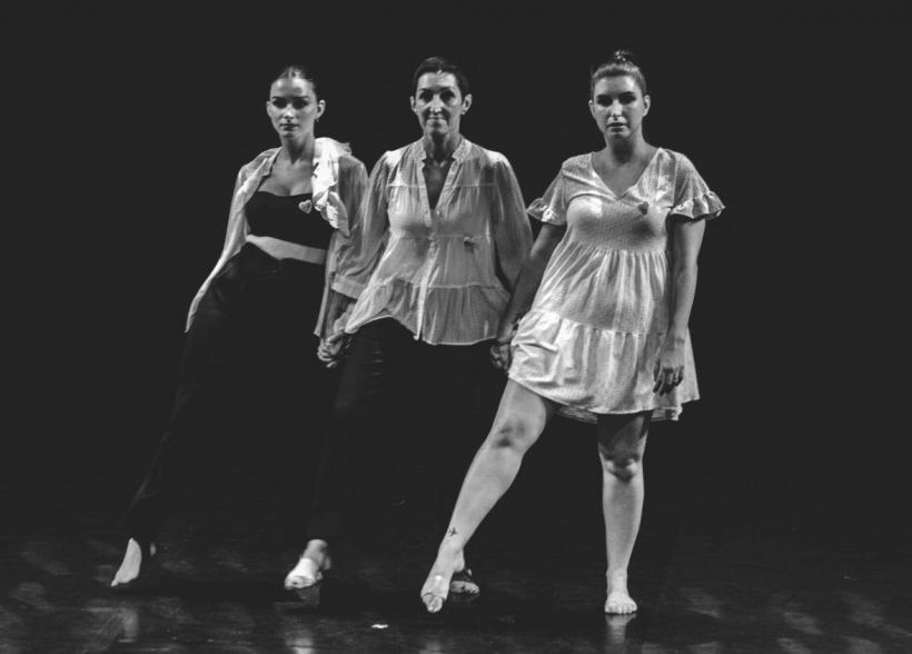 Sandra Dos Santos et ses deux enfants, avec qui elle partage sa passion.